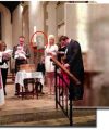 Fantoma soţului ei a participat la botez