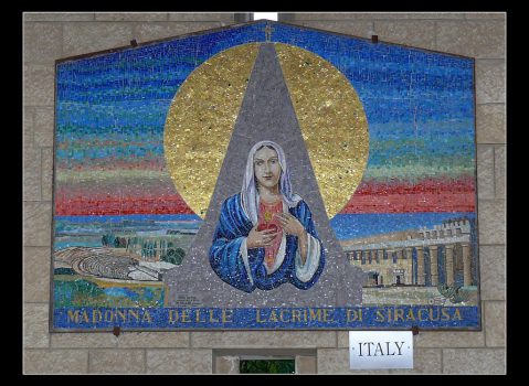 Madona lacrimilor din Siracusa (Silcilia)